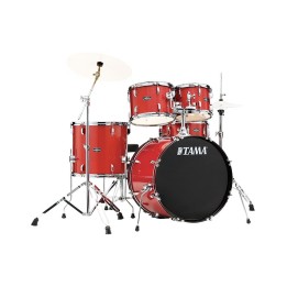Tama Stagestar ST52H5-CDS, 5-Piece Shell Set with Hardware, Candy Red Sparkle