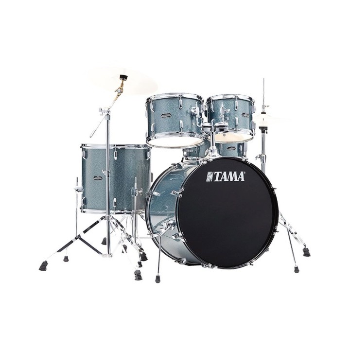Tama Stagestar ST52H5-SEM, 5-Piece Shell Set with Hardware, Sea Blue Mist