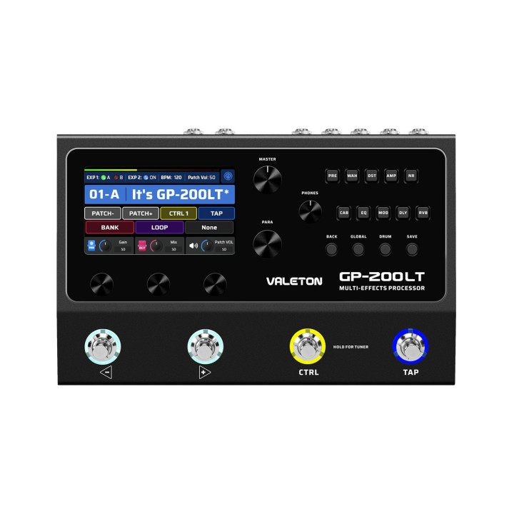 Valeton GP-200LT Guitar Multi-Effects Processor Pedal