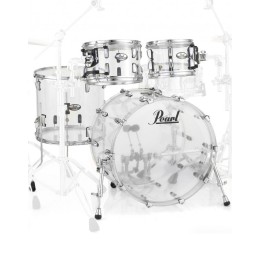 Pearl Crystal Beat Series CRB524P/C730, 4-Piece Shell Set, Ultra Clear