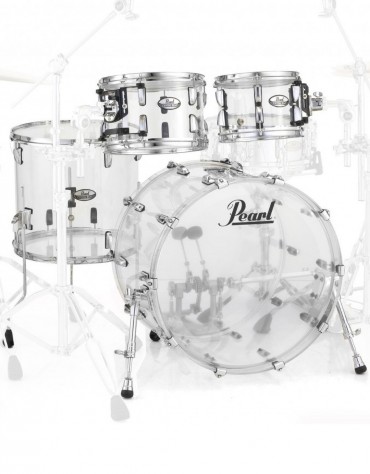 Pearl Crystal Beat Series CRB524P/C730, 4-Piece Shell Set, Ultra Clear