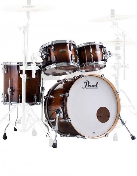 Pearl Session Studio Select STS904XP/C314, 4-Piece Shell Set, Gloss Barnwood Brown