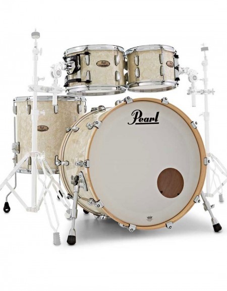 Pearl Session Studio Select STS924XSP/C405, 4-Piece Shell Set, Nicotine White Marine Pearl