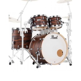 Pearl Professional Series PMX904XP/C883, 4-Piece Shell Set, Matte Mocha Swirl