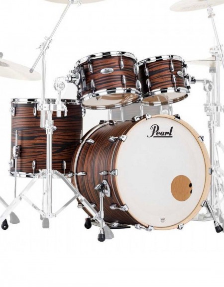 Pearl Professional Series PMX904XP/C883, 4-Piece Shell Set, Matte Mocha Swirl