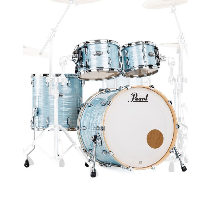 Pearl Professional Series PMX924XSP/C414, 4-Piece Shell Set, Ice Blue Oyster