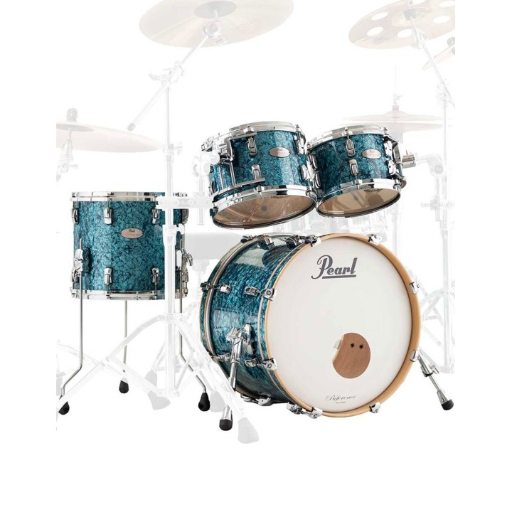 Pearl Reference RF904XEP/C736, 4-Piece Shell Set, Turquoise Pearl