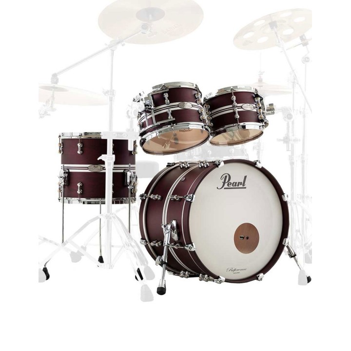 Pearl Reference Pure RFP904XEP/C843, 4-Piece Shell Set, Osiria Rose Stripe