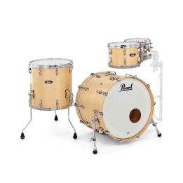 Pearl Masters Maple Gum MMG924XSP/C186, 4-Piece Shell Set, Hand Rubbed Natural Maple