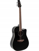 Applause AP510.104 Wood Classic Dreadnought Black Gloss Electro