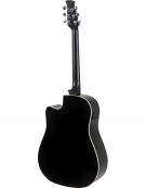 Applause AP510.104 Wood Classic Dreadnought Black Gloss Electro