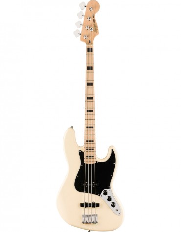 Squier Affinity Series® Active Jazz Bass®, Maple Fingerboard, Olympic White