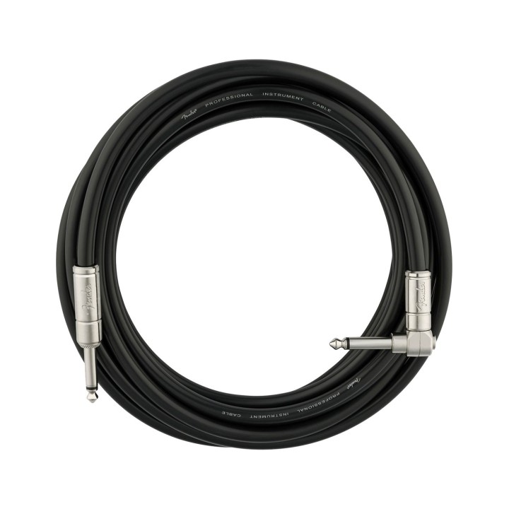 Fender 15ft Professional Series Kill Switch Instrument Cable, Black