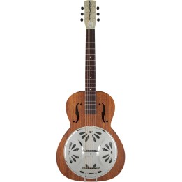 Gretsch G9200 Boxcar™ Round-Neck, Mahogany Body Resonator Guitar, Natural