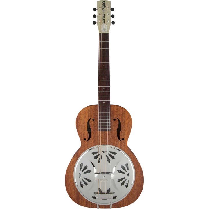 Gretsch G9200 Boxcar™ Round-Neck, Mahogany Body Resonator Guitar, Natural