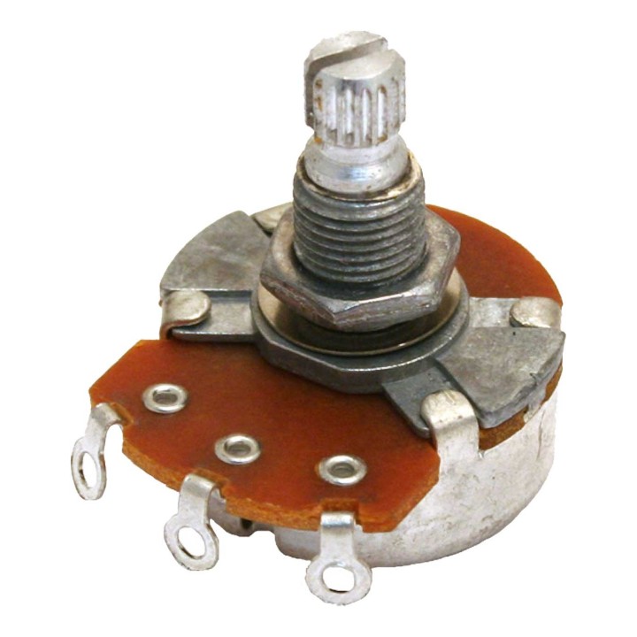 Gewa 943.050, 250 kOhm,  A logarithmic Partsland potentiometer
