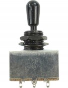 Gewa 943.086, 3-way Partsland Switch Toggle Switches, black nut