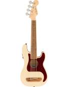 Fender Fullerton Precision Bass® Uke, Walnut Fingerboard, Olympic White