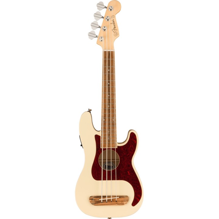 Fender Fullerton Precision Bass® Uke, Walnut Fingerboard, Olympic White