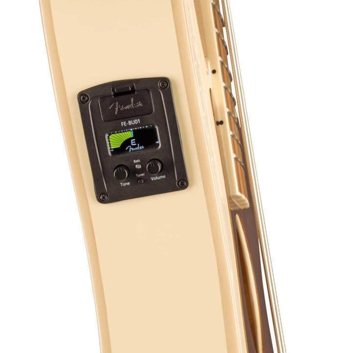 Fender Fullerton Precision Bass® Uke, Walnut Fingerboard, Olympic White
