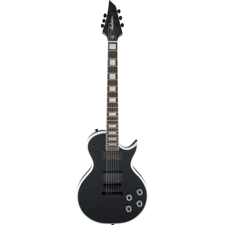 Jackson X Series Signature Marty Friedman MF-1, Laurel Fingerboard, Gloss Black with White Bevels