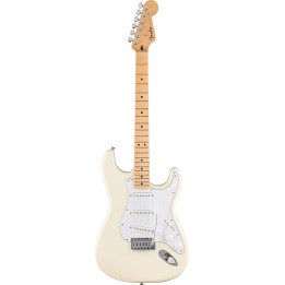 Fender Standard Stratocaster®, Maple Fingerboard, Olympic White