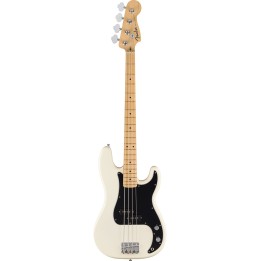 Fender Standard Precision Bass®, Maple Fingerboard, Olympic White