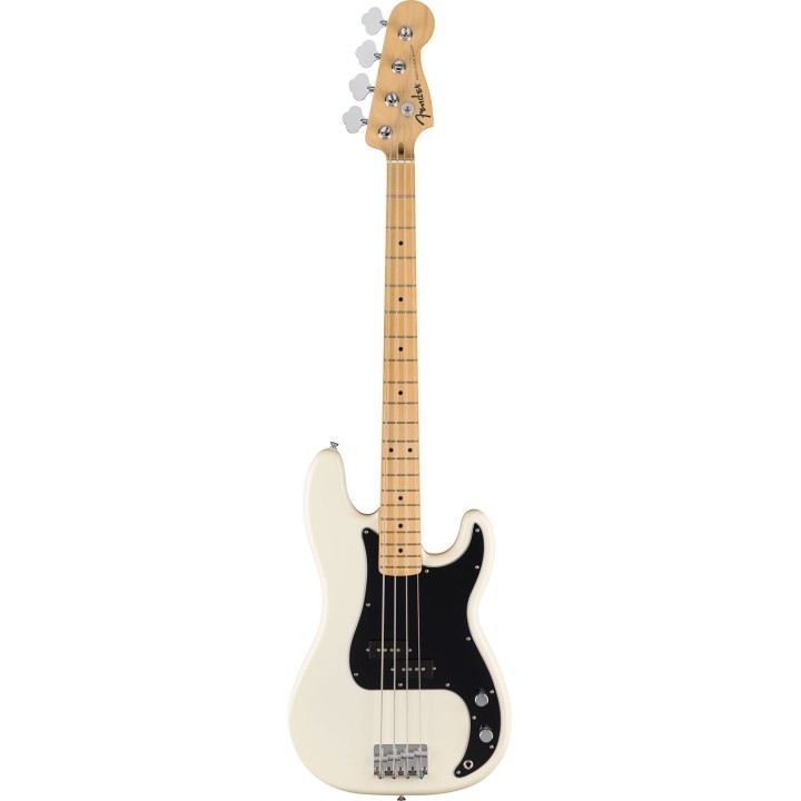 Fender Standard Precision Bass®, Maple Fingerboard, Olympic White