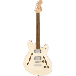 Squier Affinity Series® Starcaster® Deluxe, Indian Laurel Fingerboard, Olympic White