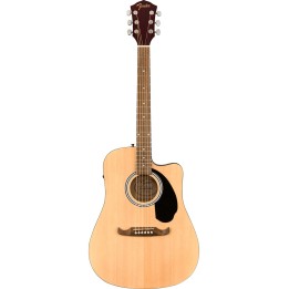 Fender FA-125CE Dreadnought, Walnut Fingerboard, Natural