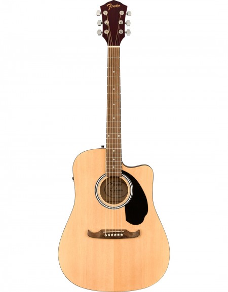 Fender FA-125CE Dreadnought, Walnut Fingerboard, Natural