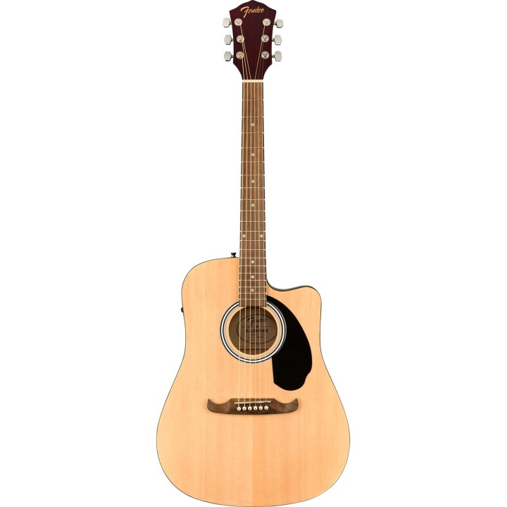 Fender FA-125CE Dreadnought, Walnut Fingerboard, Natural