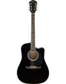 Fender FA-125CE Dreadnought, Walnut Fingerboard, Black