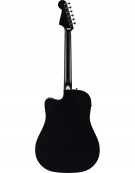 Fender California Debut Redondo CE Series Acoustic Guitar, Black