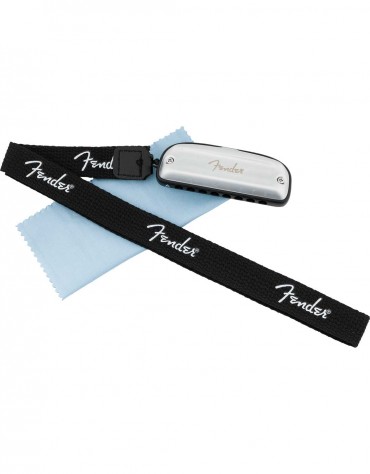 Fender Blues Junior® Diatonic 8-Hole Harmonica, Key - C