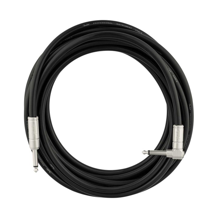 Fender 18.6ft Professional Series Kill Switch Instrument Cable, Black
