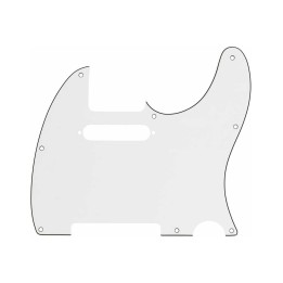 Fender 8-Hole Mount Multi-Ply Telecaster Pickguard, Parchment