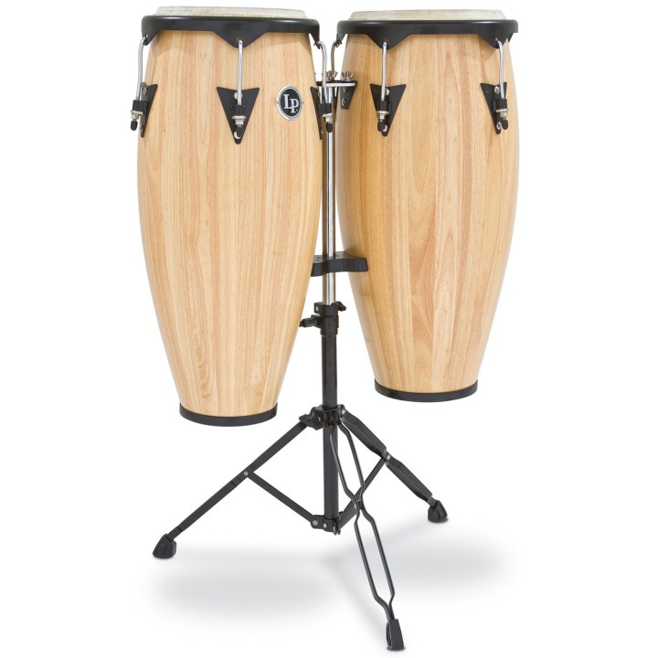 Latin Percussion LP646NY-AW, LP801.000, City Series Conga Set, Natural