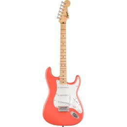 Squier Sonic® Stratocaster®, Maple Fingerboard, Tahitian Coral