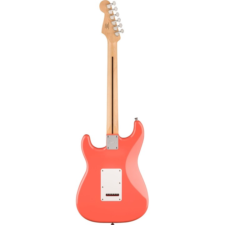 Squier Sonic® Stratocaster®, Maple Fingerboard, Tahitian Coral