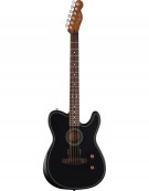 Fender Acoustasonic® Standard Telecaster®, Rosewood Fingerboard, Black