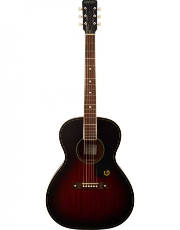 Gretsch Current:Jim Dandy™ Concert, Walnut Fingerboard, Black Pickguard, Deep Cherry Burst