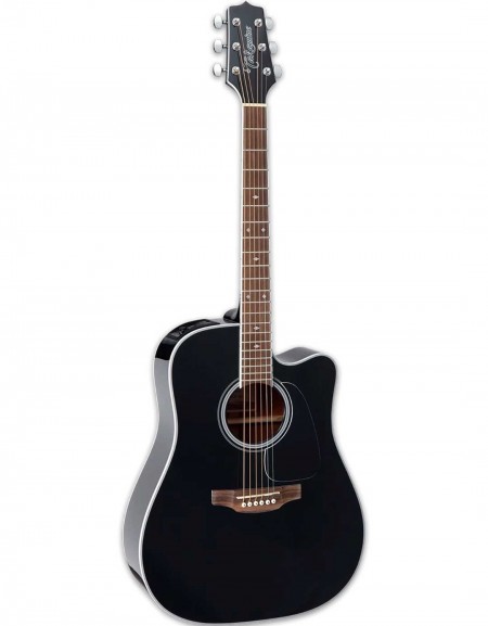 Takamine GD34CE-BLK, Gloss Black with Gig Bag