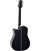 Takamine GD34CE-BLK, Gloss Black with Gig Bag