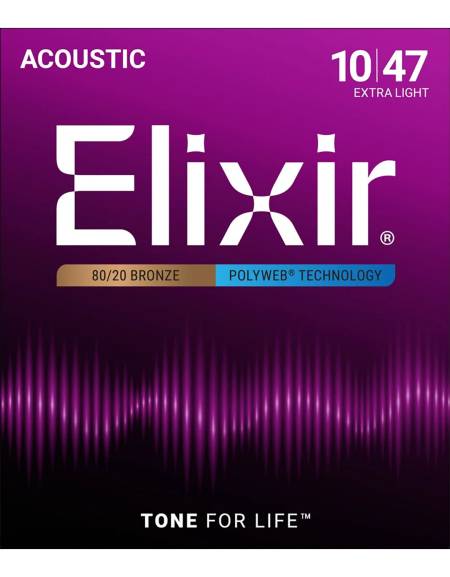 Elixir 11000, Polyweb Extra Light (10-47)