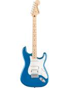 Squier Affinity Series® Stratocaster® HSS Pack, Frontman 15G Amp, Gig Bag, Lake Placid Blue