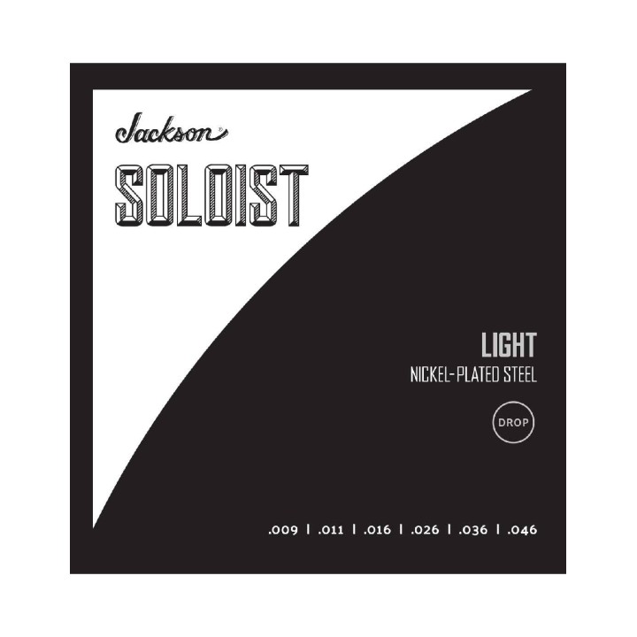 Jackson® Soloist™ Strings, 6-String Drop (.009-.046)