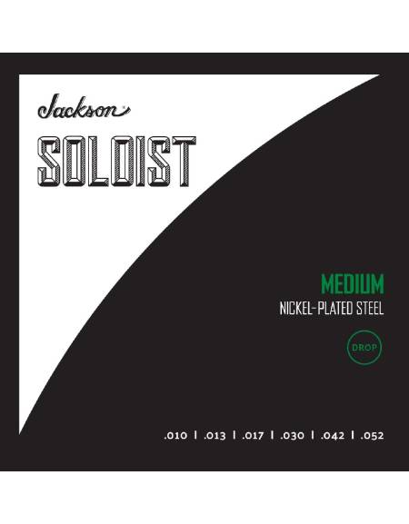 Jackson® Soloist™ Strings, 6-String Drop (.010-.052)