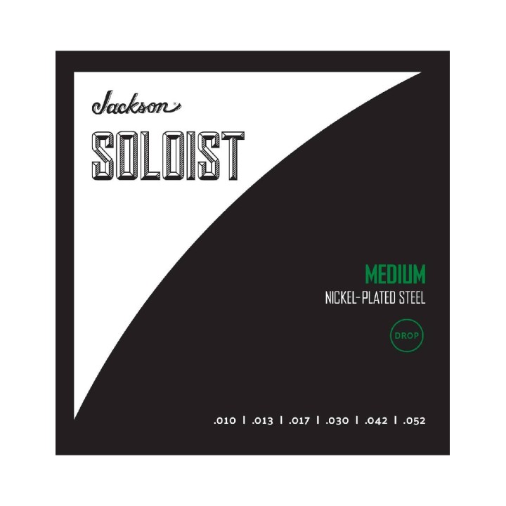 Jackson® Soloist™ Strings, 6-String Drop (.010-.052)