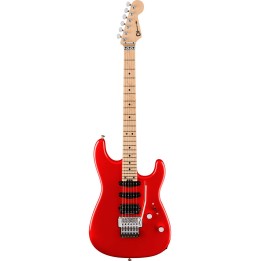 Charvel MJ San Dimas® Style 1 HSS FR M, Maple Fingerboard, Metallic Red, with Gig Bag
